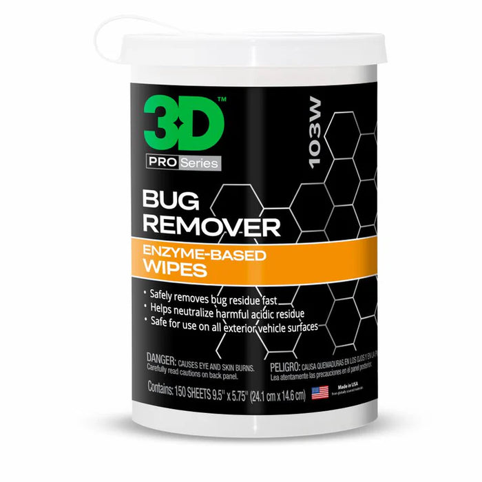 3D Bug Remover Wipes (150 wipes)