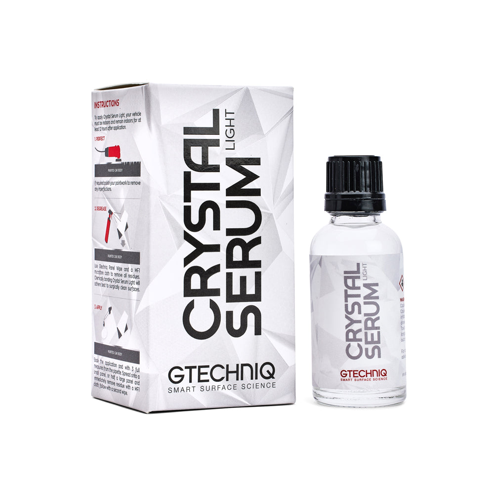 エクソニン DERMACODE GOLD CRYSTAL SERUM 30ml Gtechniq Crystal Serum Light - 30 ml — Detailing.com