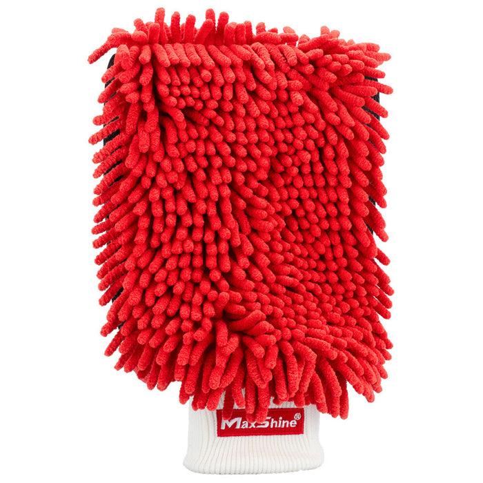 MaxShine Detailing Clay Mitt - Red Chenille