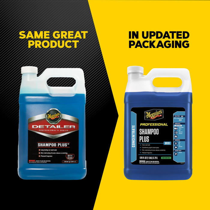 Meguiar's Shampoo Plus, D11101 - 1 gal.
