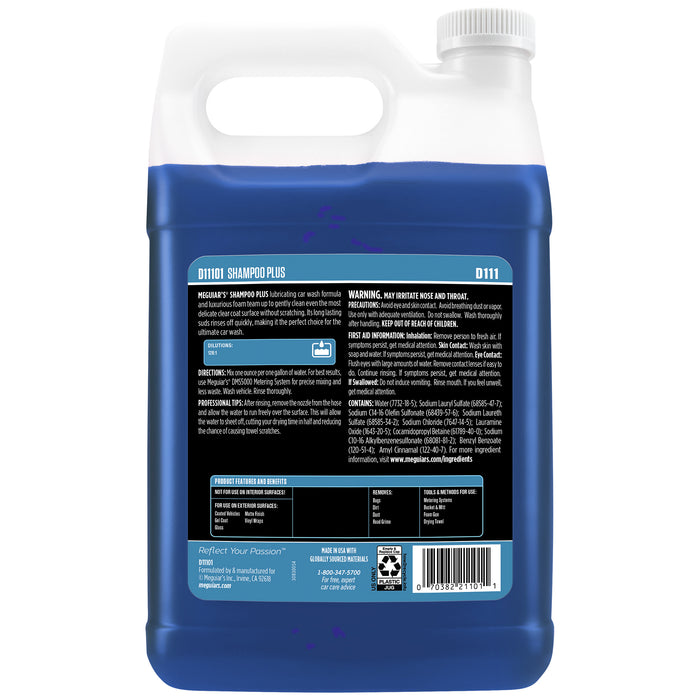 Meguiar's Professional Shampoo Plus D111 - 1 gal