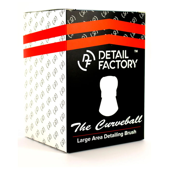 Detail Factory The Curveball Large Area Detailing Brush, Gray