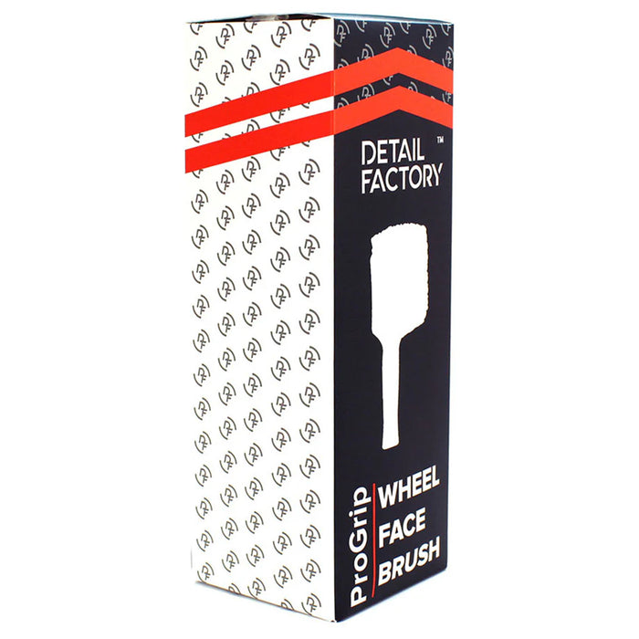Detail Factory ProGrip Wheel Face Brush, Black/Gray