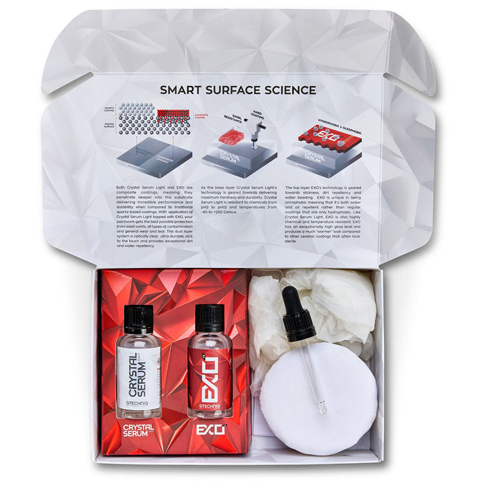 Gtechniq Complete Ceramic Coating Kit (EXO + Crystal Serum Light) - 30 ml kit