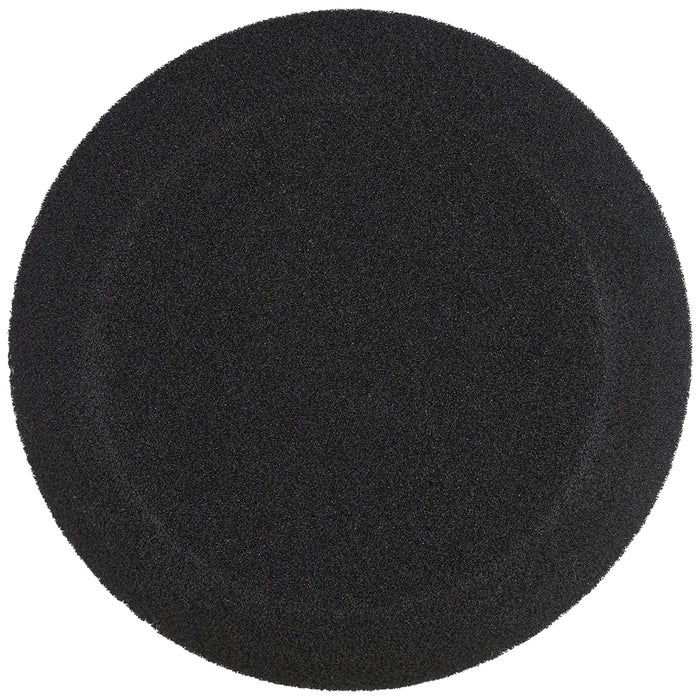 Buff and Shine Premium Wax & Sealant Applicator with Tapered Edge - 4", Black
