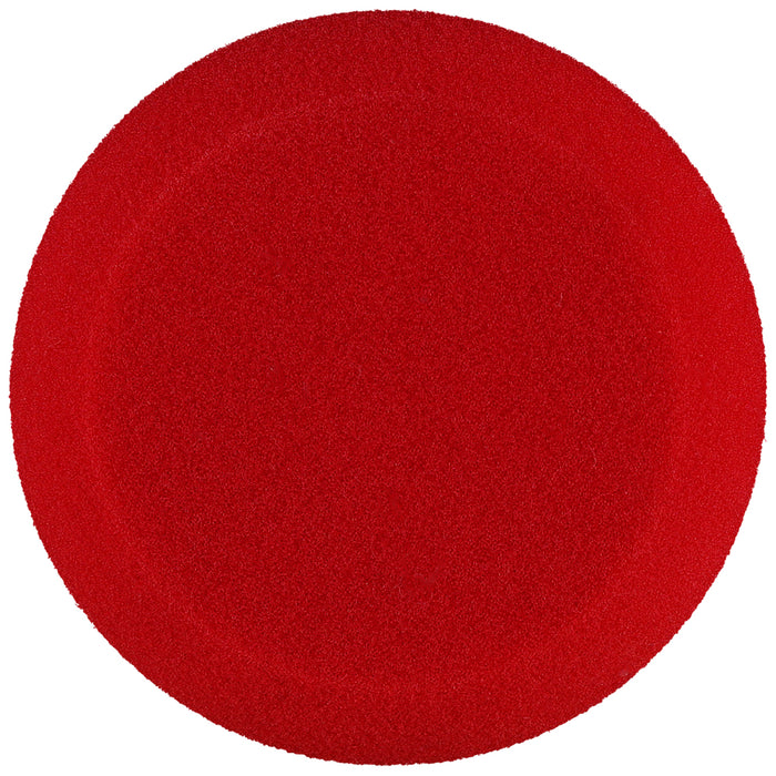 Buff and Shine Premium Wax & Sealant Applicator with Tapered Edge - 4", Red