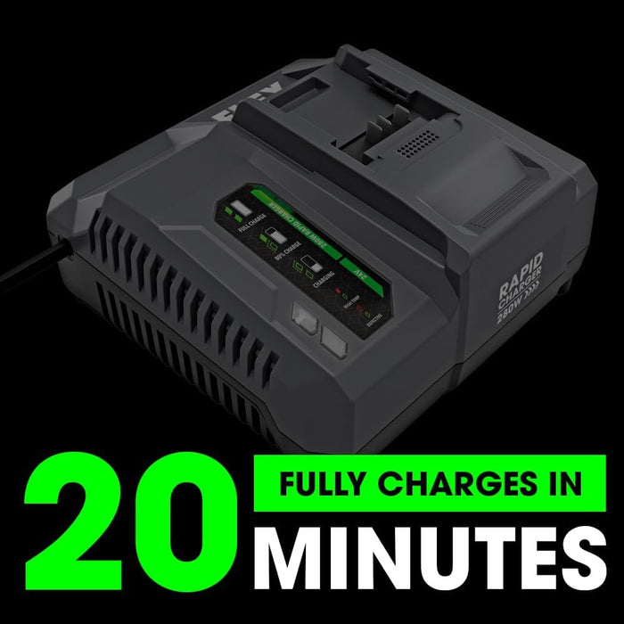 FLEX 24V 6.0Ah Stacked Lithium-Ion Starter Kit (280W Rapid Charger)
