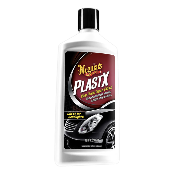 Meguiar's PlastX Clear Plastic Cleaner & Polish, G12310 - 10 oz.