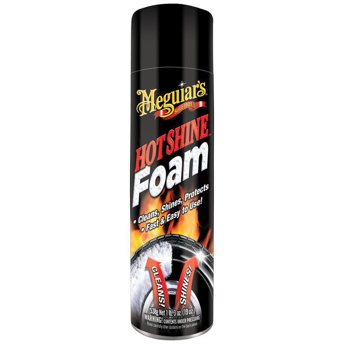 Meguiar's Hot Shine Tire Foam, G13919 - 19 oz.