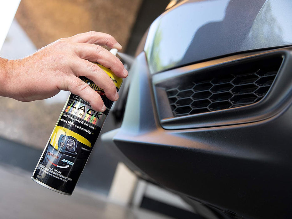Meguiar's Ultimate Black Plastic Restorer, G16910 - 10 oz. aerosol