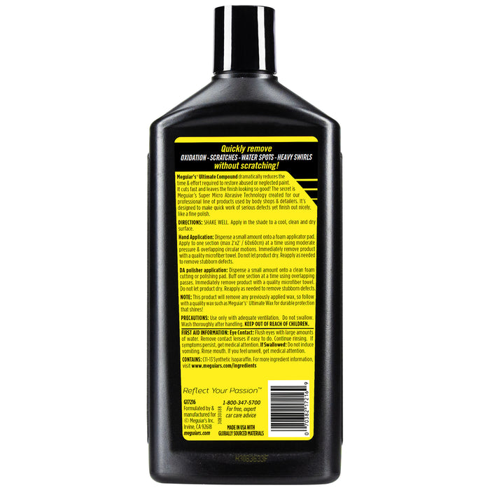 Meguiar's Ultimate Compound, G17216 - 16 oz.