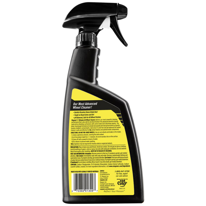 Meguiar's Ultimate All Wheel Cleaner, G180124 - 24 oz.