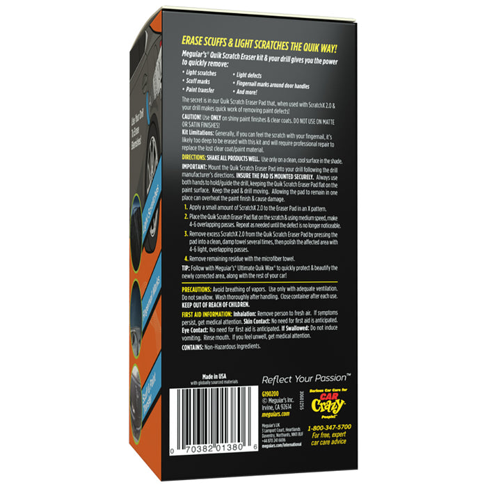 Meguiar's Quik Scratch Eraser Kit, G190200