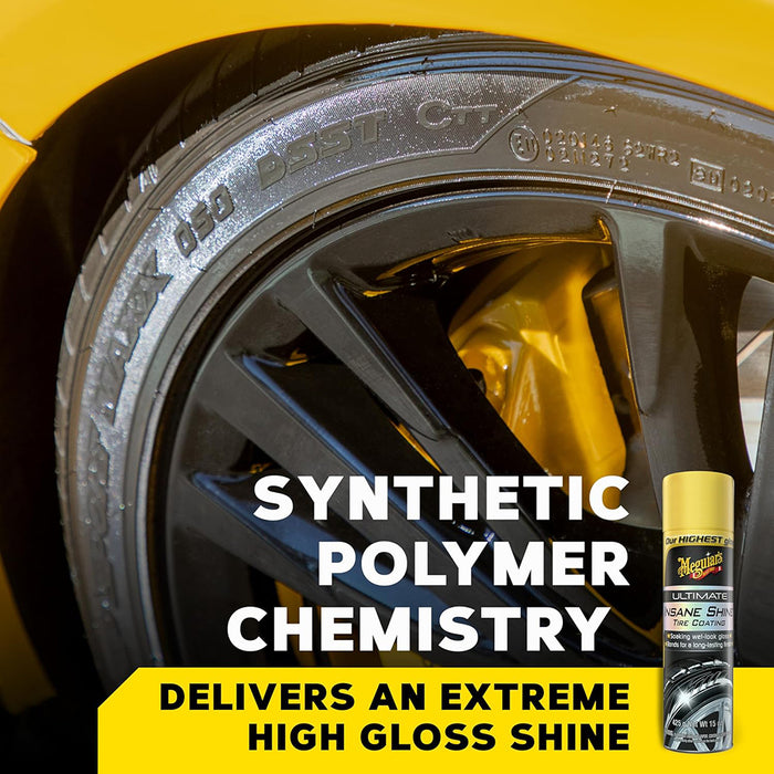 Meguiar's Ultimate Insane Tire Shine, G190315 - 15 oz.