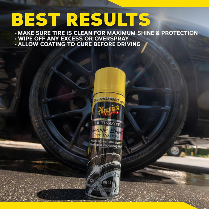 Meguiar's Ultimate Insane Tire Shine, G190315 - 15 oz.