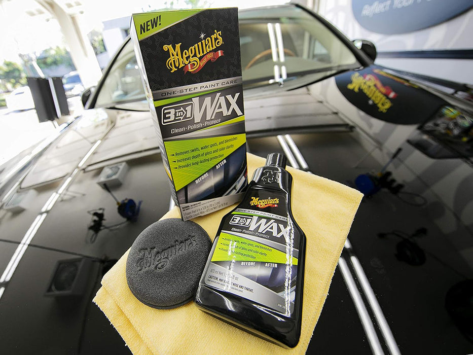 Meguiar's 3 in 1 Wax, G191016 - 16 oz.