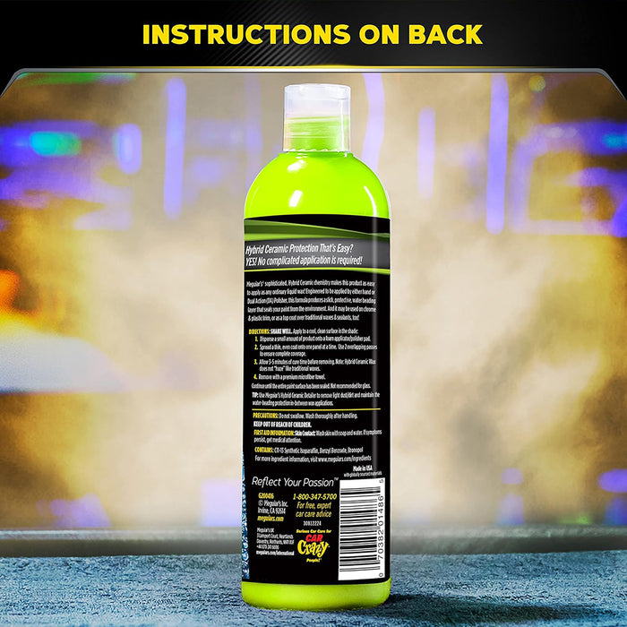 Meguiar's Hybrid Ceramic Liquid Wax, G200416 - 16 oz.