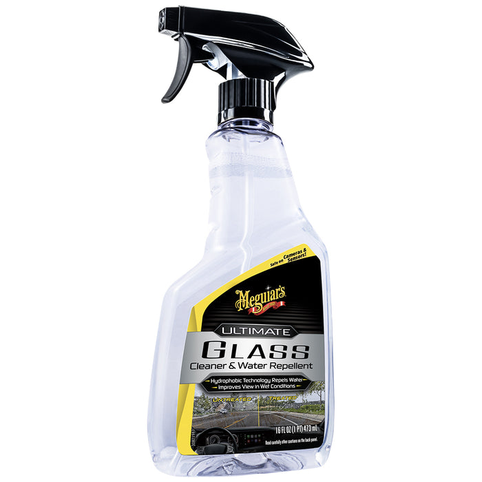 Meguiar's Ultimate Glass Cleaner & Water Repellent, G240416 - 16 oz.