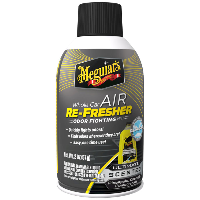 Meguiar's Whole Car Air Refresher - Ultimate Scent (Pinapple, Cherry & Pomegranate)