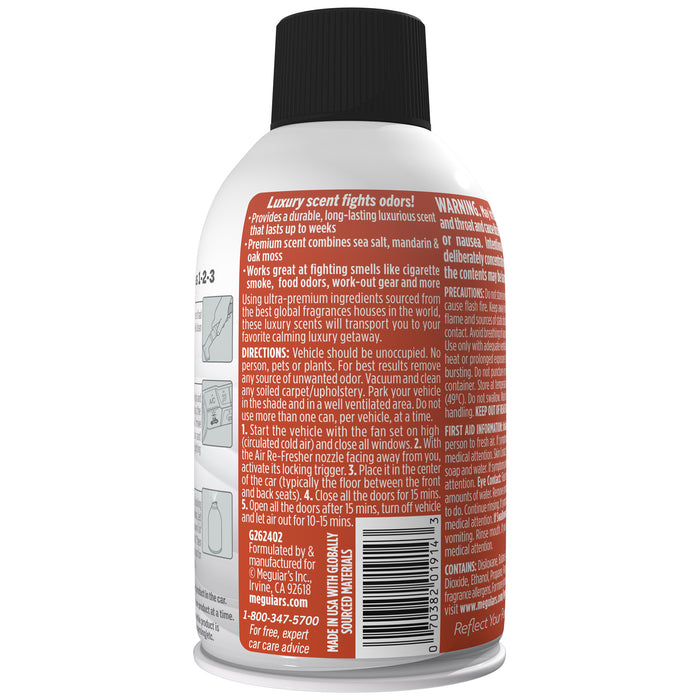 Meguiar's Whole Car Air Refresher Odor Eliminator - Dubai Sands Scent