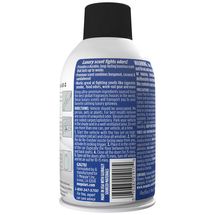 Meguiar's Whole Car Air Refresher Odor Eliminator - Stargazer Scent