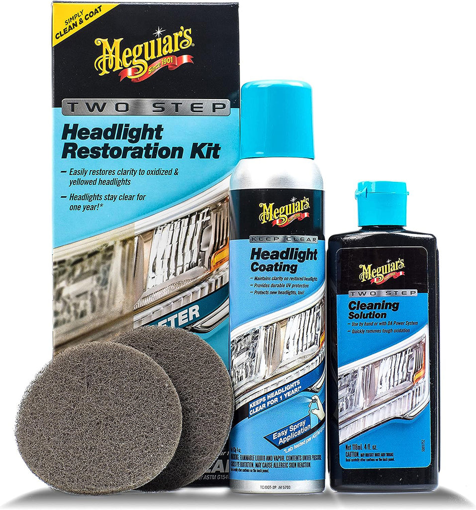 Meguiar's Ultimate Headlight Restoration Kit - Removes