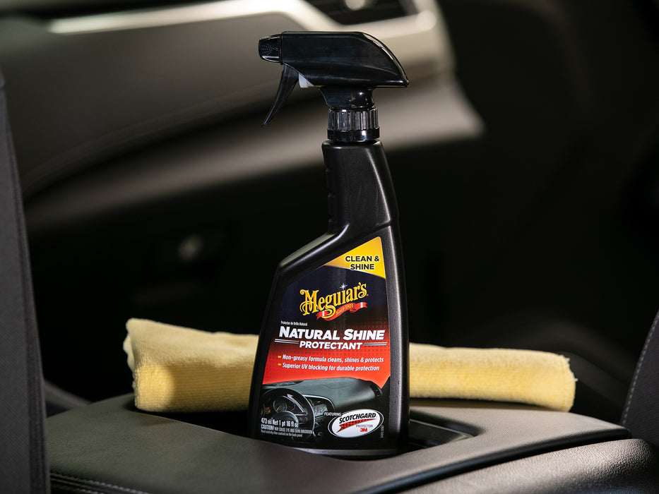 Meguiar's Natural Shine Vinyl & Rubber Protectant Spray, G4116 -16 oz.