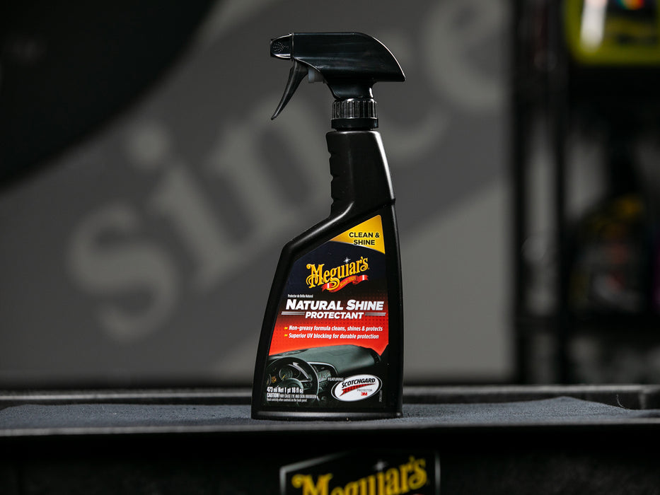 Meguiar's Natural Shine Vinyl & Rubber Protectant Spray, G4116 -16 oz.