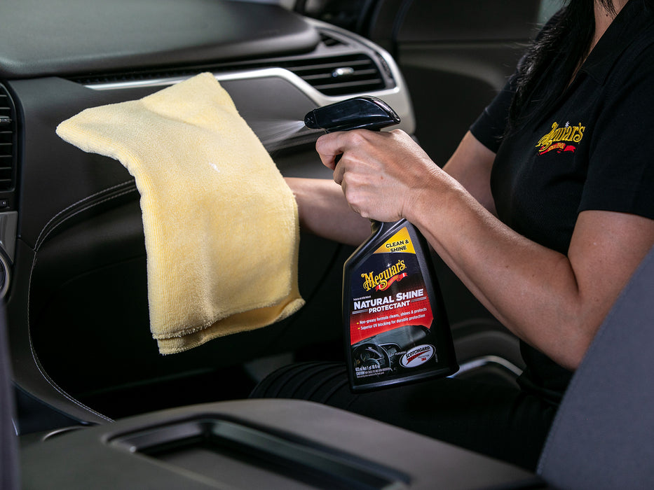 Meguiar's Natural Shine Vinyl & Rubber Protectant Spray, G4116 -16 oz.
