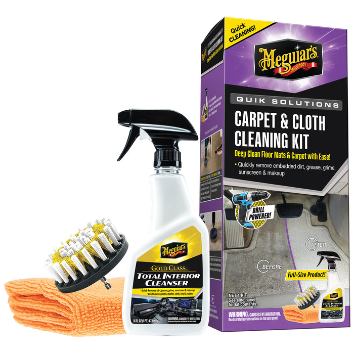 Meguiar's Quik Carpet & Cloth Cleaning Kit