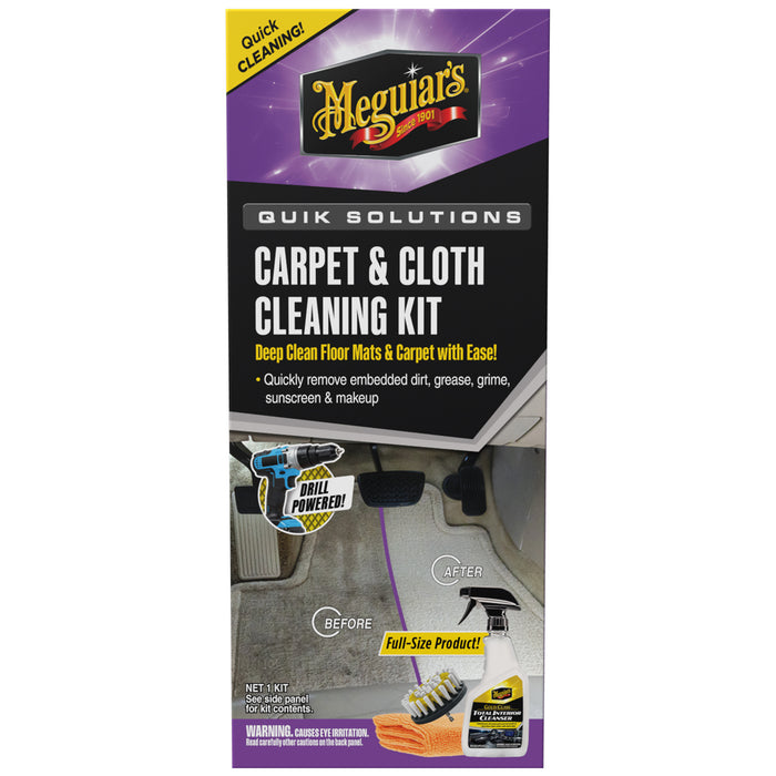 Meguiar's Quik Carpet & Cloth Cleaning Kit