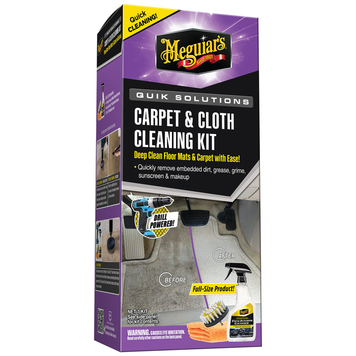 Meguiar's Quik Carpet & Cloth Cleaning Kit