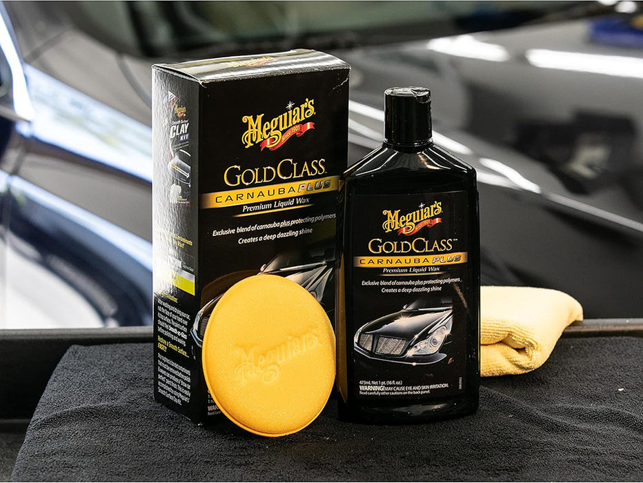 Meguiar's Gold Class Carnauba Plus Premium Liquid Wax, G7016 - 16 oz.