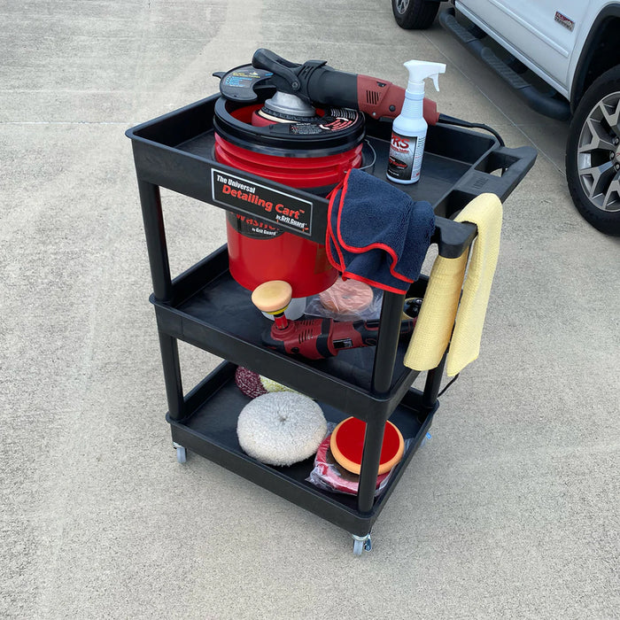 Grit Guard Universal Detail Cart with Pad Washer