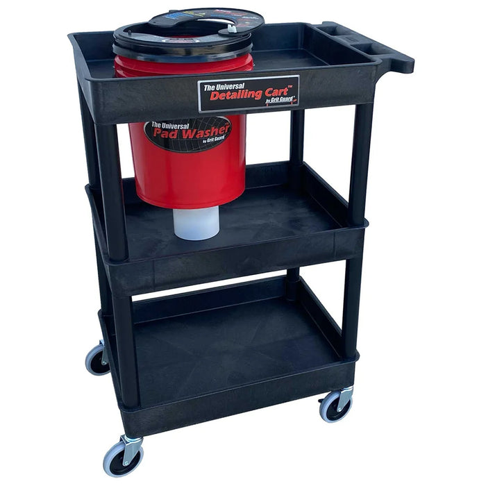 Grit Guard Universal Detail Cart with Pad Washer