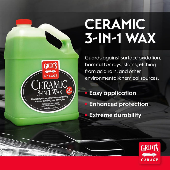 Griot's Garage Ceramic 3-in-1 Wax - 1 gal.