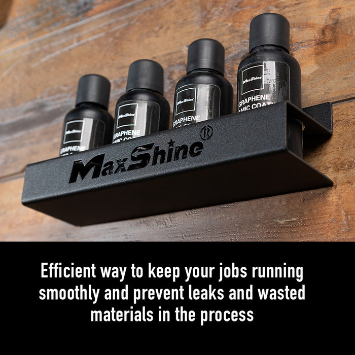 MaxShine Ceramic Coating Holder, Wall Mounted 4 Hole