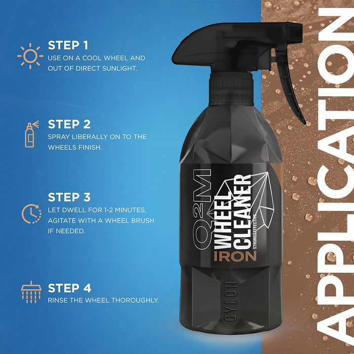 Gyeon Q²M Iron Wheel Cleaner - 4000 ml