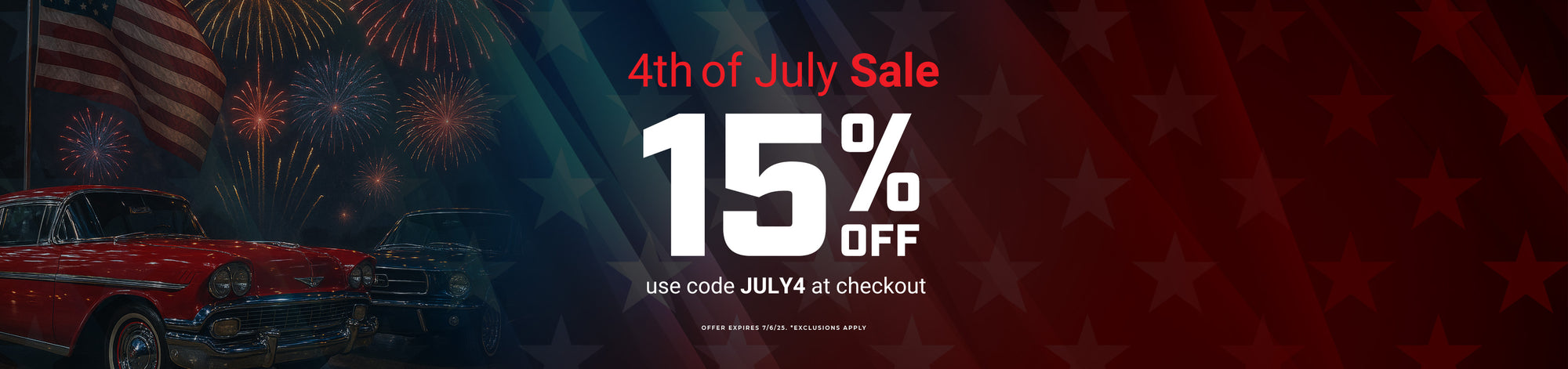 4th of July Sale