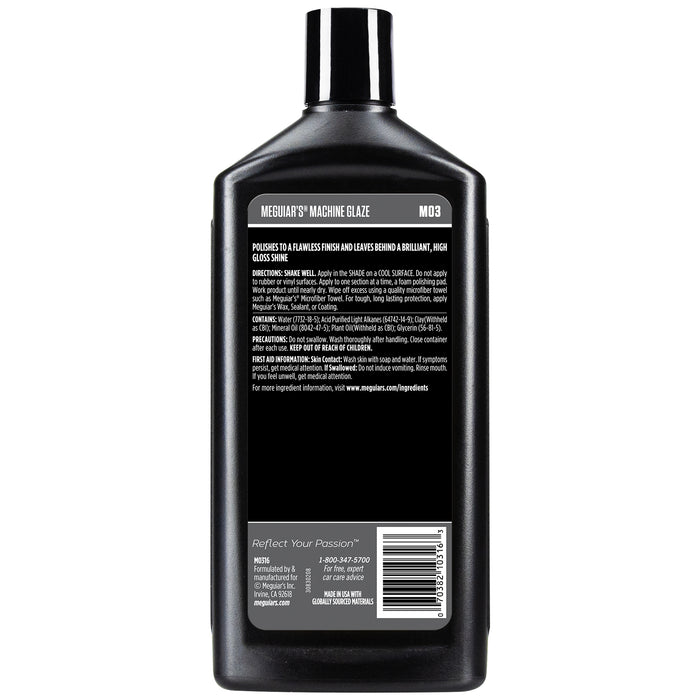 Meguiar's Machine Glaze #3, M0316 - 16 oz.