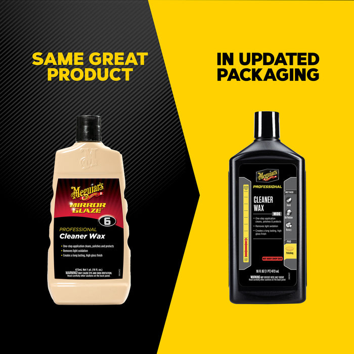 Meguiar's Liquid Cleaner Wax #6, M0616 - 16 oz.