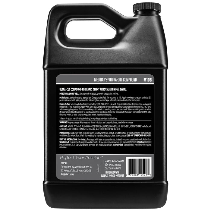 Meguiar's Ultra Cut Compound #105, M10501 - 1 gal.