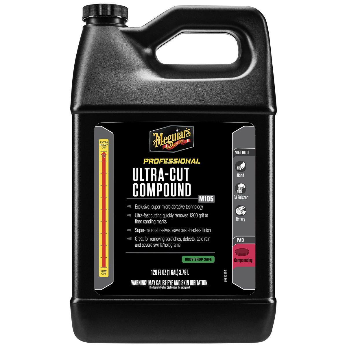 Meguiar's Ultra Cut Compound #105, M10501 - 1 gal. — Detailing.com
