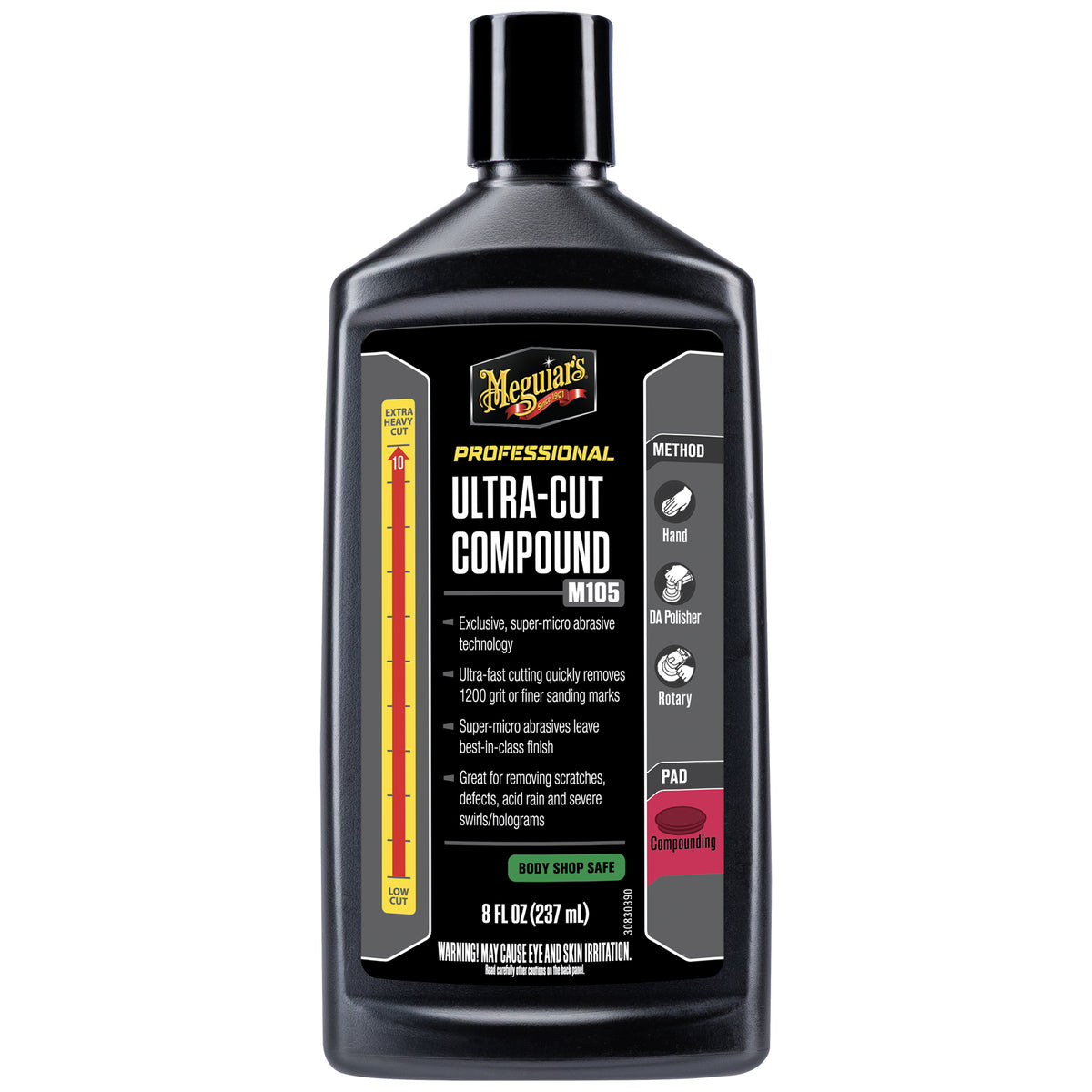 Meguiar's Ultra Cut Compound #105, M10508 - 8 oz. — Detailing.com