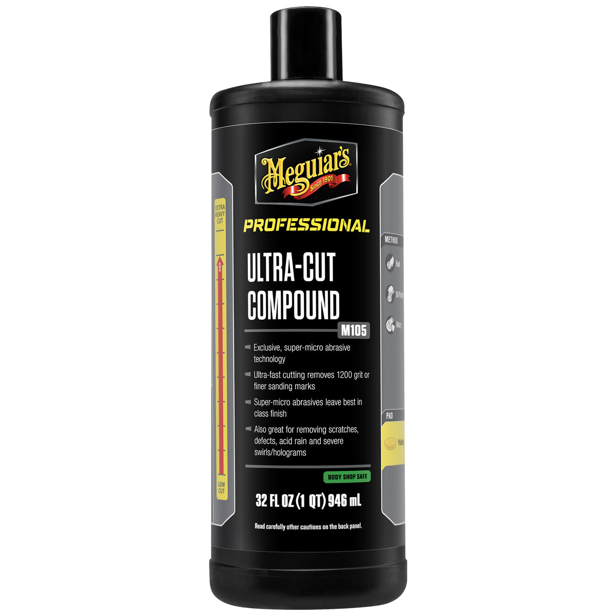 Meguiar's Ultra Cut Compound #105, M10532 - 32 oz. — Detailing.com