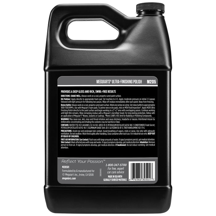 Meguiar's Ultra Finishing Polish #205, M20501 - 1 gal.