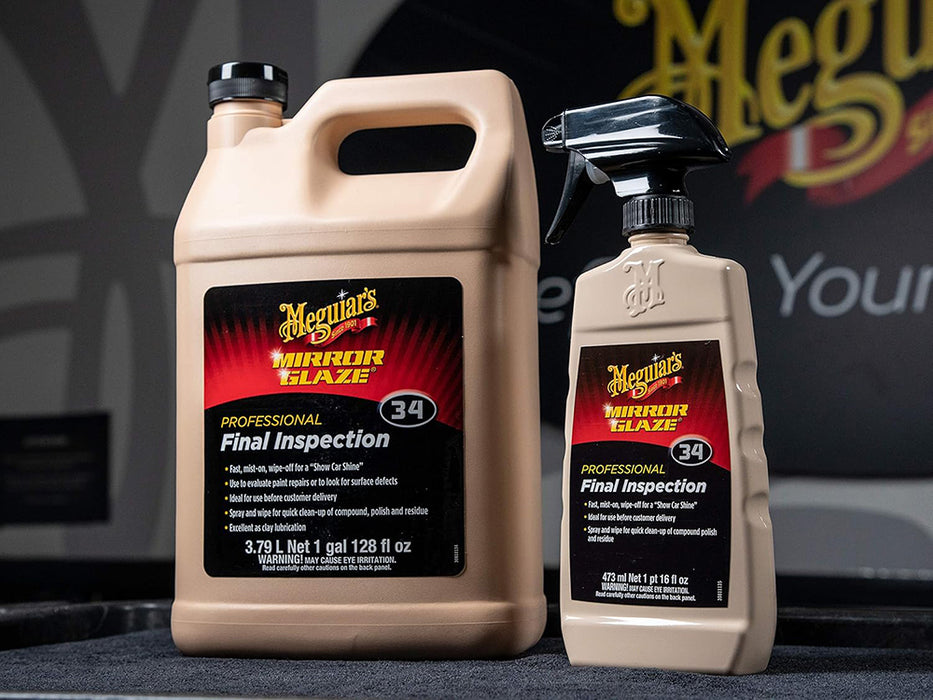 Meguiar's Final Inspection Wipe-off Detailer #34, M3401 - 1 gal.