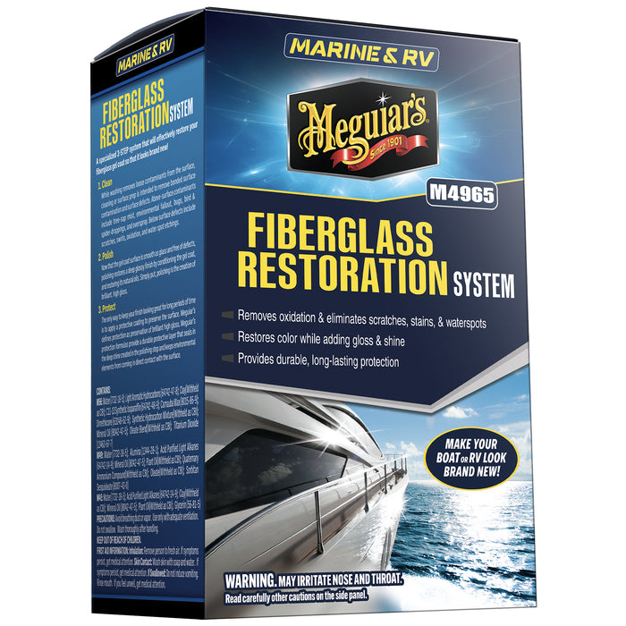 Meguiar's Marine/RV Fiberglass Restoration System, M4965