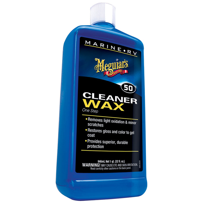Meguiar's Marine/RV One Step Cleaner Wax #50, M5032 - 32 oz.