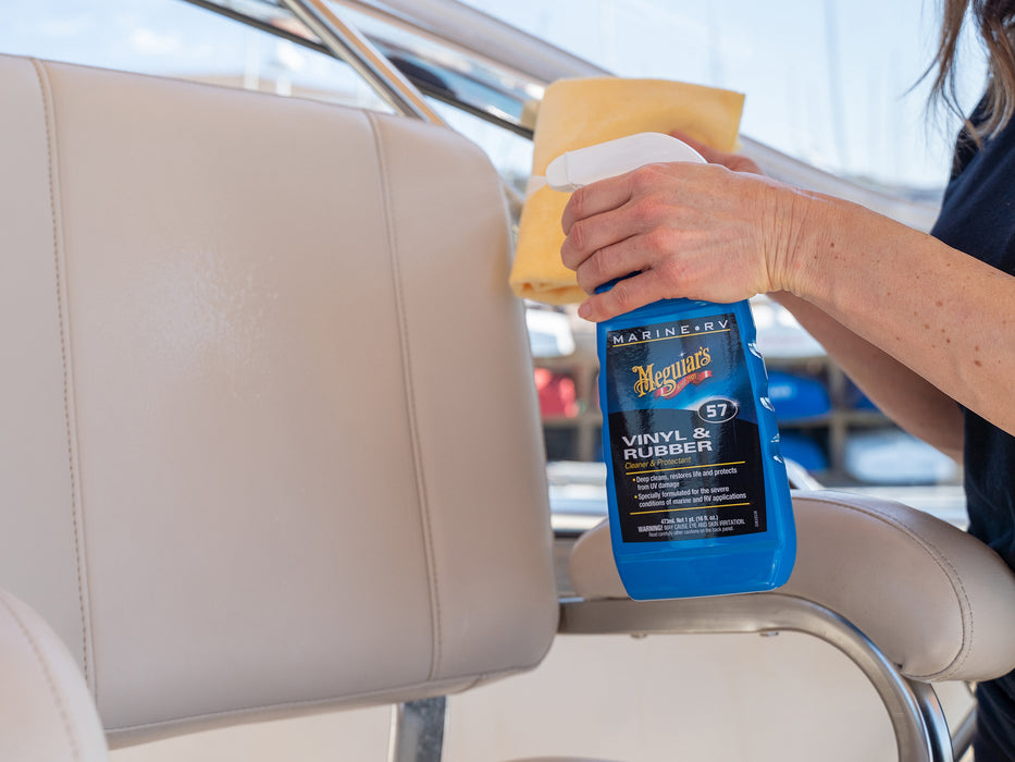 Meguiar's Marine/RV Vinyl & Rubber Cleaner/Conditioner #57, M5716 - 16 oz.